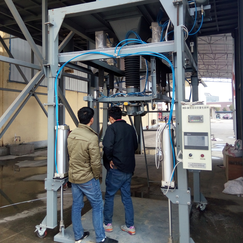 1.1KW Ton Urea Jumbo Bag Packing Machine For Fertilizer